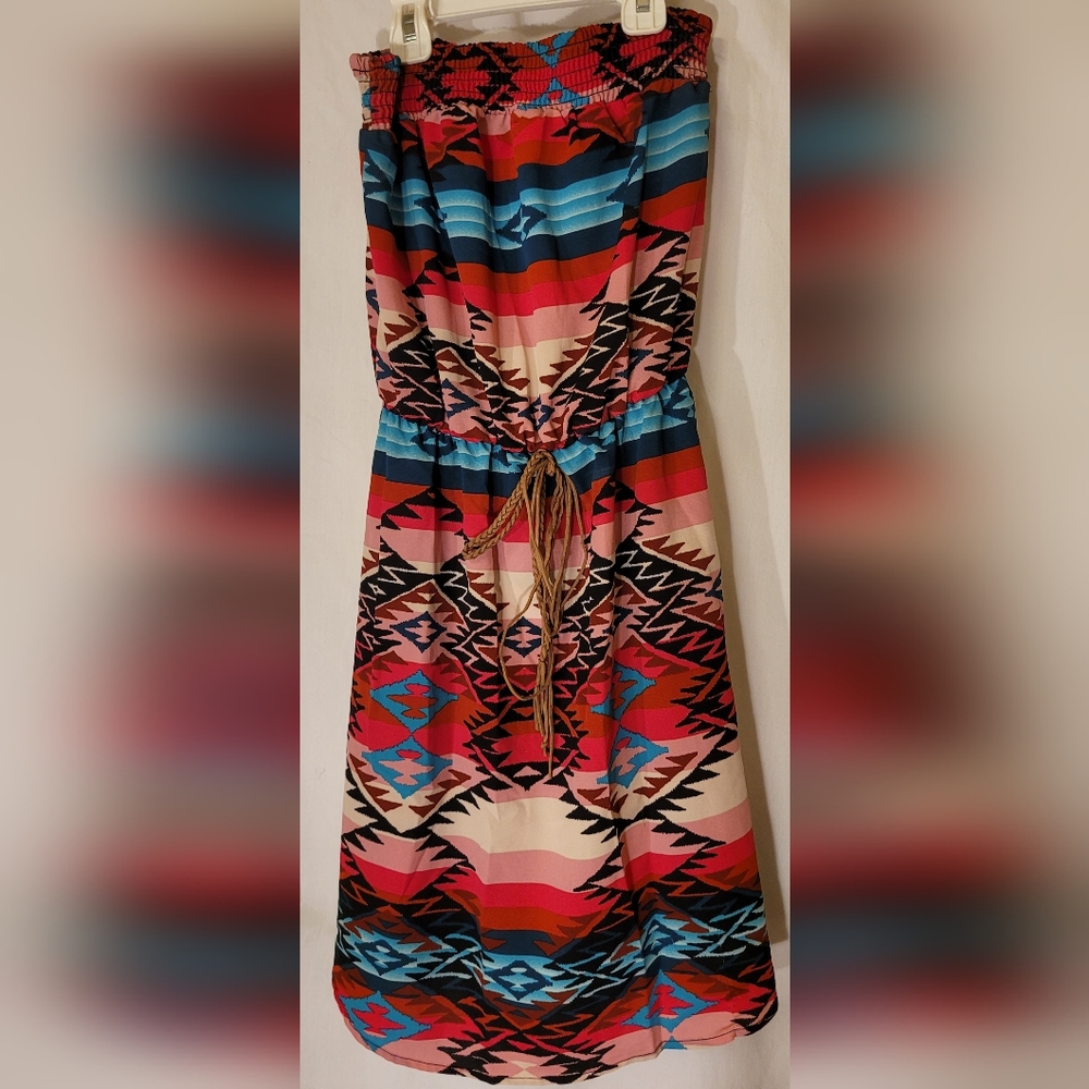 Very colorful summer dress
